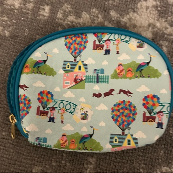 Disney Handbags - Disney Pixar Up Movie Small Makeup Zippered Pouch Bag